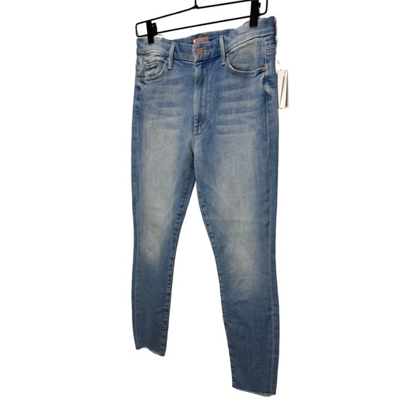 MOTHER High Waisted Looker Ankle Fray - Au Revoir 30 - Picture 3 of 6